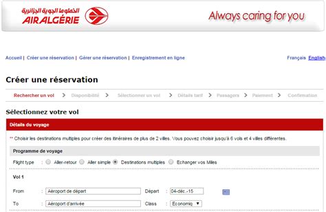 airalgerie.dz/planifier-et-reserver/reservation/